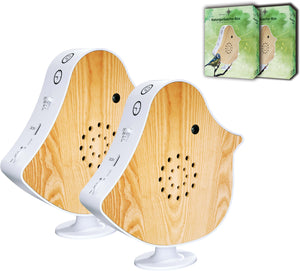 Northpoint Naturgeräusche Box Vogel Sound Box Echtholz Bewegungsmelder Sound Sensor Timer USB-C