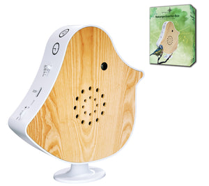 Northpoint Naturgeräusche Box Vogel Sound Box Echtholz Bewegungsmelder Sound Sensor Timer USB-C