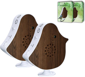 Northpoint Naturgeräusche Box Vogel Sound Box Echtholz Bewegungsmelder Sound Sensor Timer USB-C
